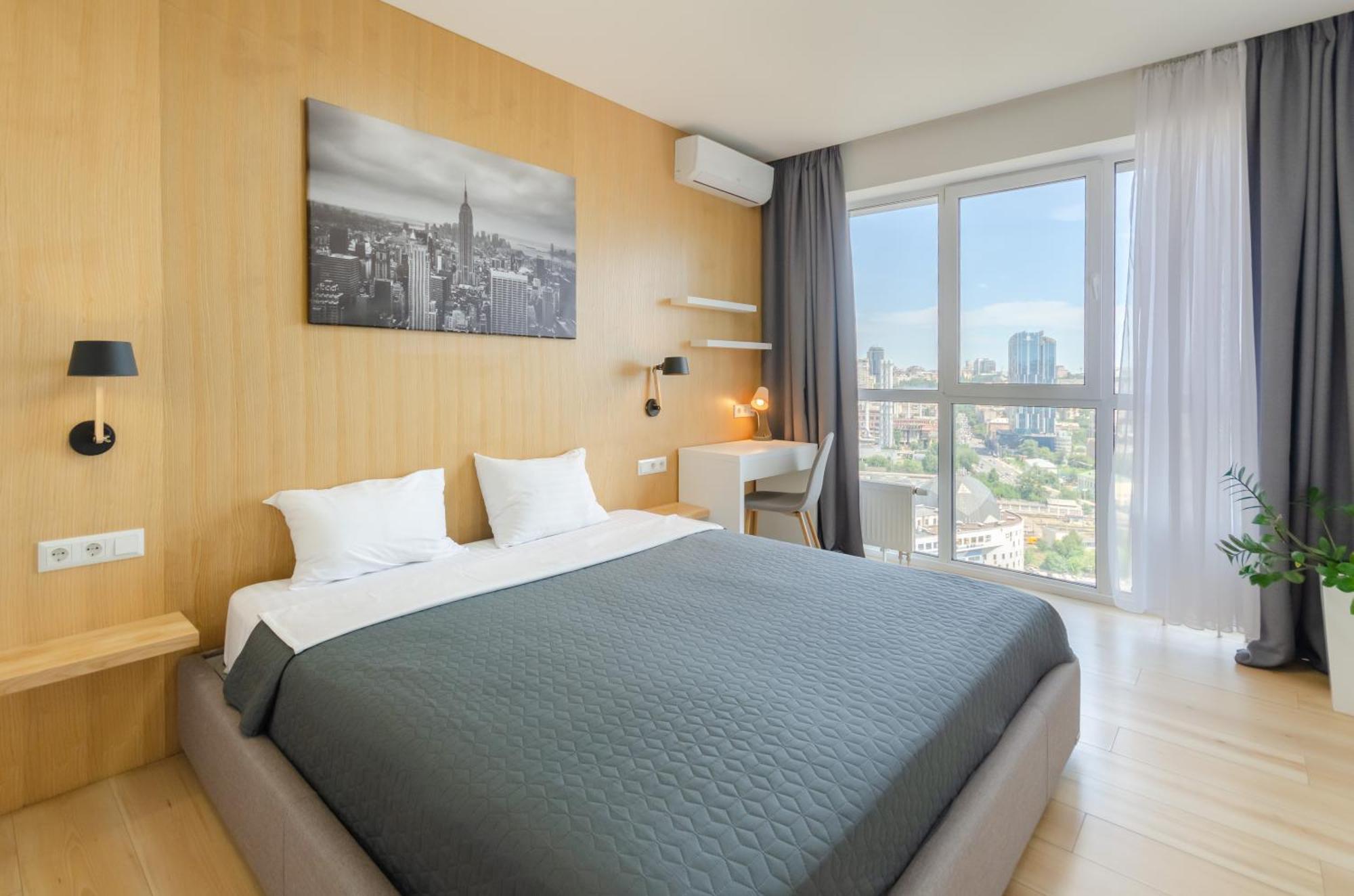 Petrovdom 205-206 Panoramic City View Apartments At Rc Kvartet, Central Railway Station Kiev Luaran gambar