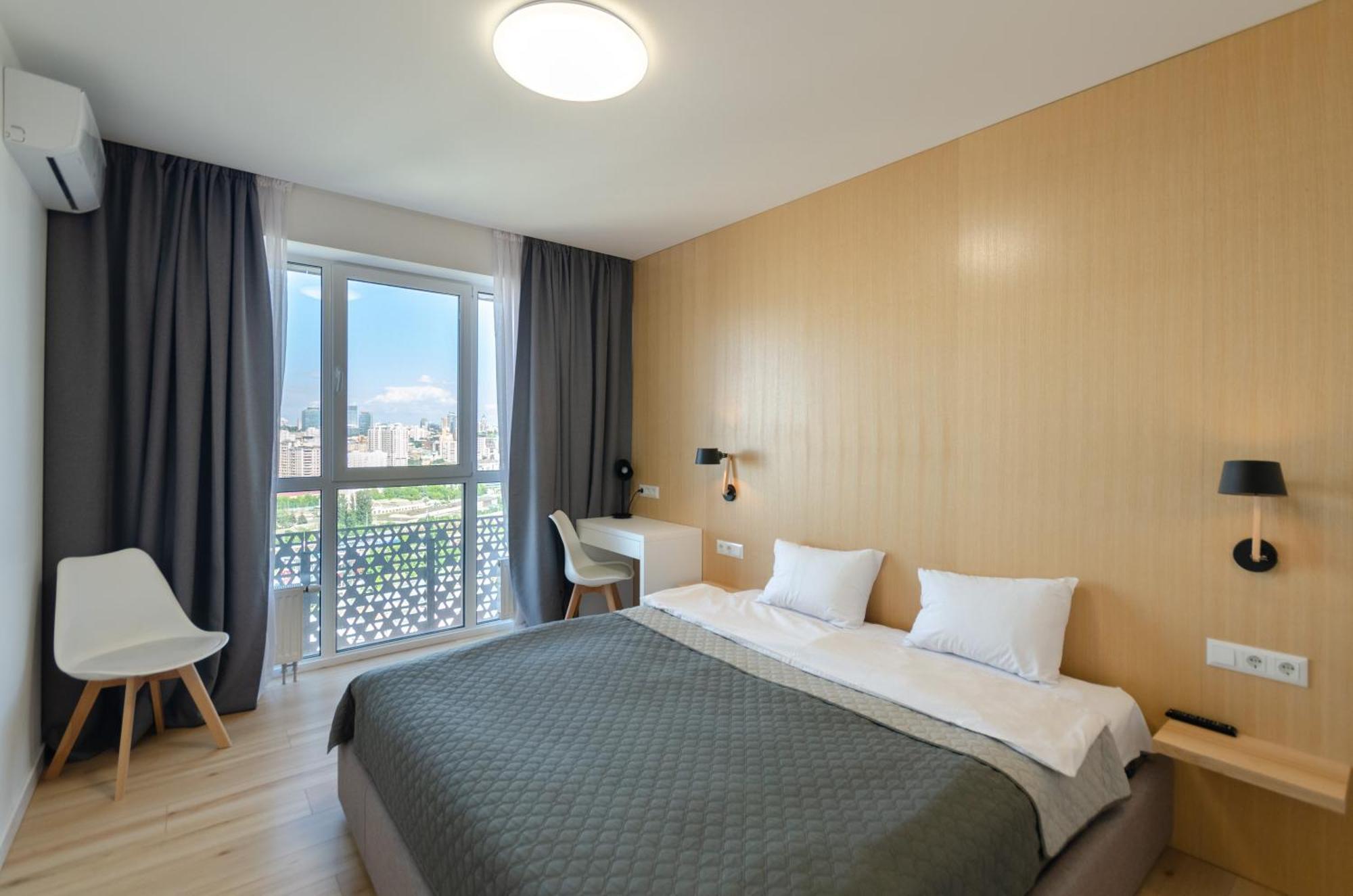 Petrovdom 205-206 Panoramic City View Apartments At Rc Kvartet, Central Railway Station Kiev Luaran gambar