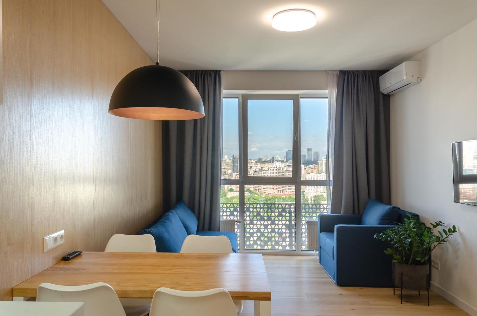 Petrovdom 205-206 Panoramic City View Apartments At Rc Kvartet, Central Railway Station Kiev Luaran gambar